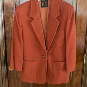 Ellen Tracy wool / cashmere sports jacket